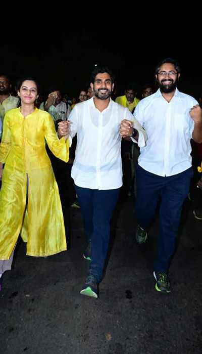 Nara Lokesh Yuvagalam Padayatra Day 194