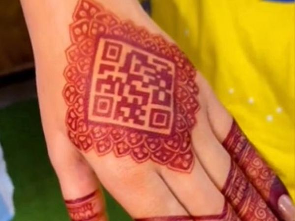 Payment Through Mehndi's QR Code
