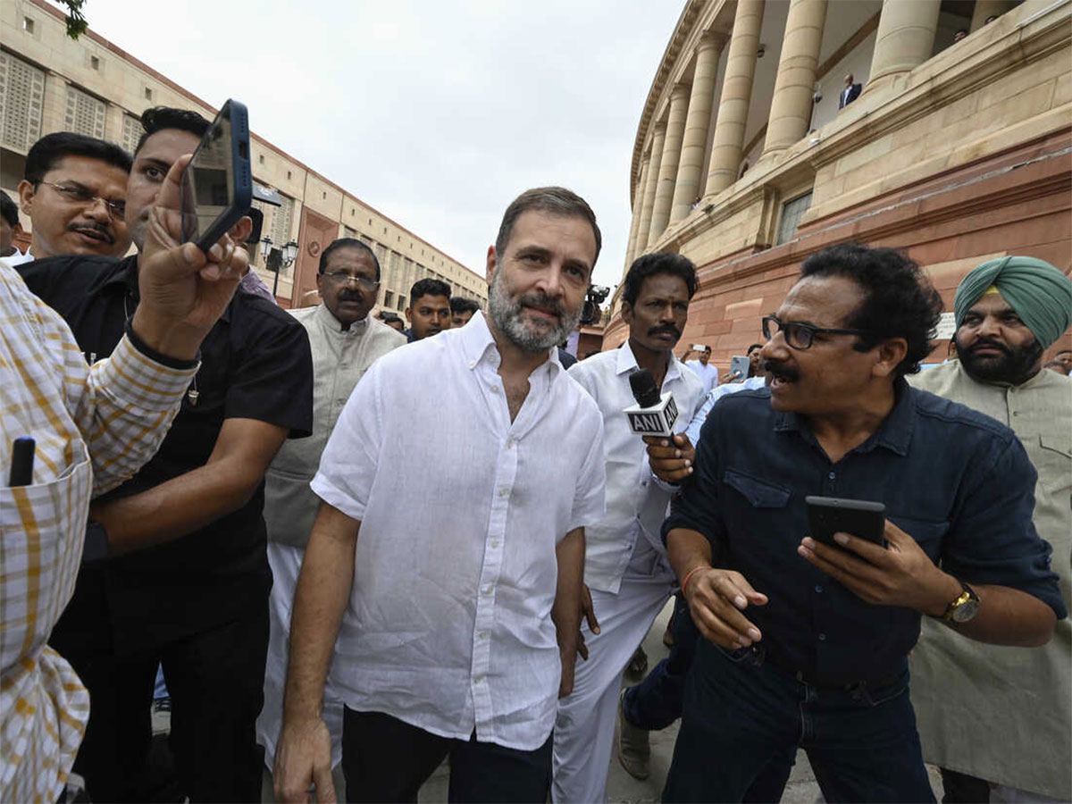 Rahul Gandhi To Parliament With Renewed Enthusiasm