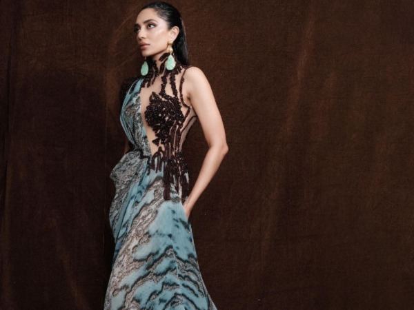 Sobhita Posed In Dazzling Gown