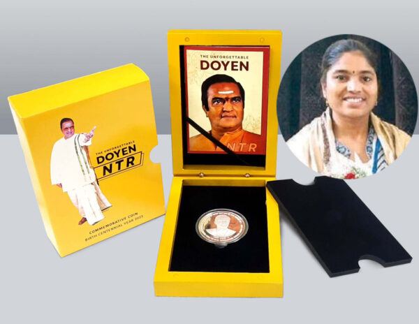 Telugu Girl Behind Legendary NTR Coin