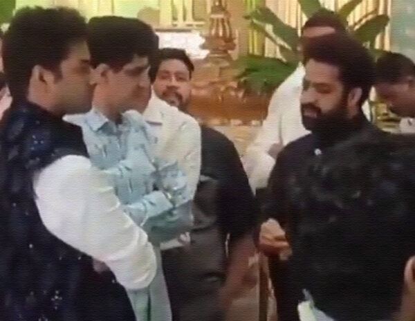 Viral Video: Junior NTR And Mokshagna Together!
