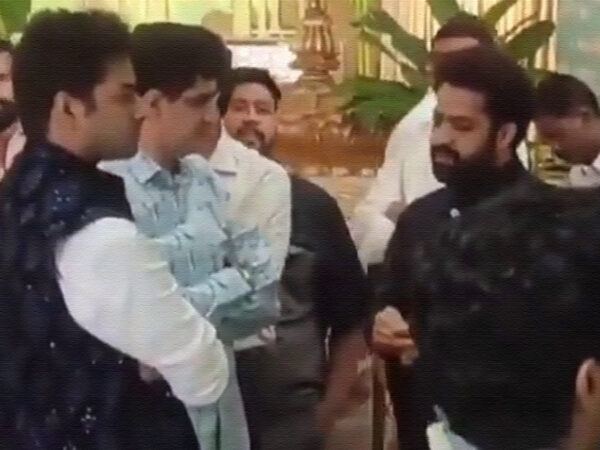 Viral Video: Junior NTR And Mokshagna Together!
