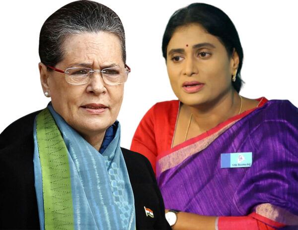 YS Sharmila Met Sonia Gandhi