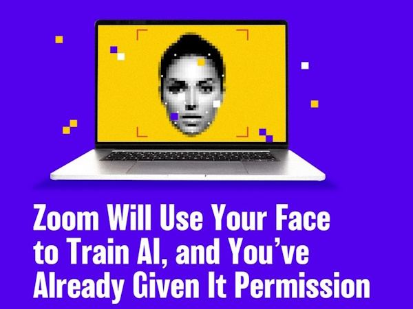 Zoom Confirms Watching You For AI Training