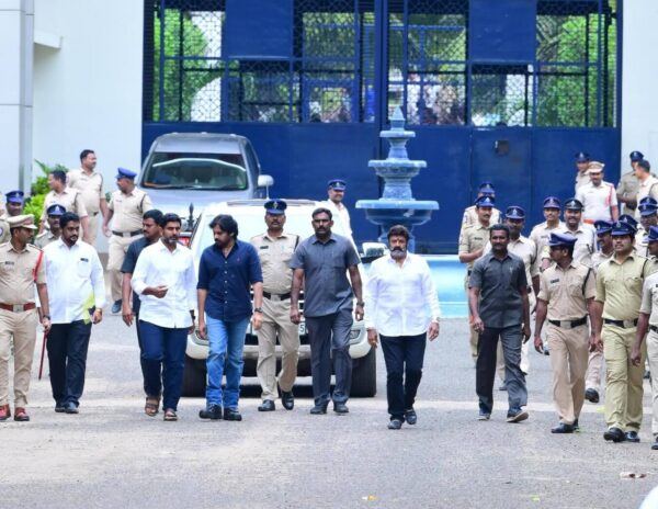 Balakrishna Lokesh Are Silent At Central Jail Pressmeet