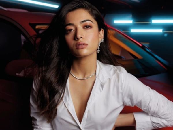 Hot Rashmika Shines In White