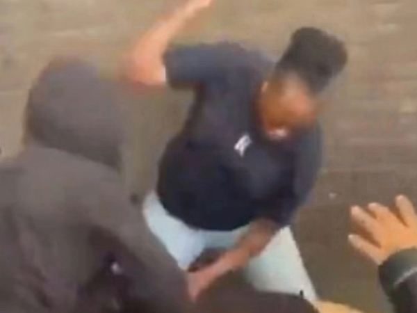 Indian Girl Beaten Up In European Street