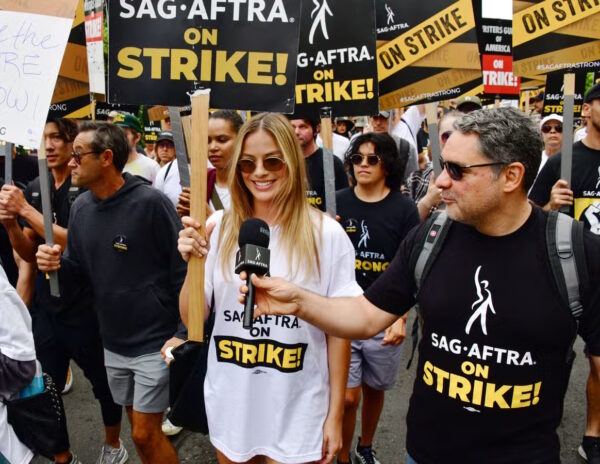 Margot Robbie Protest