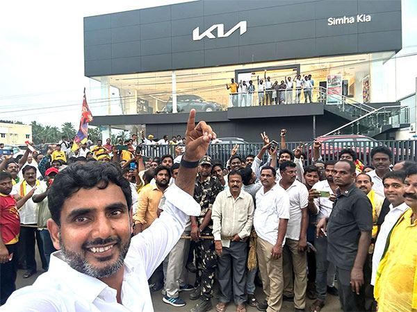 Nara Lokesh Selfie Challenge