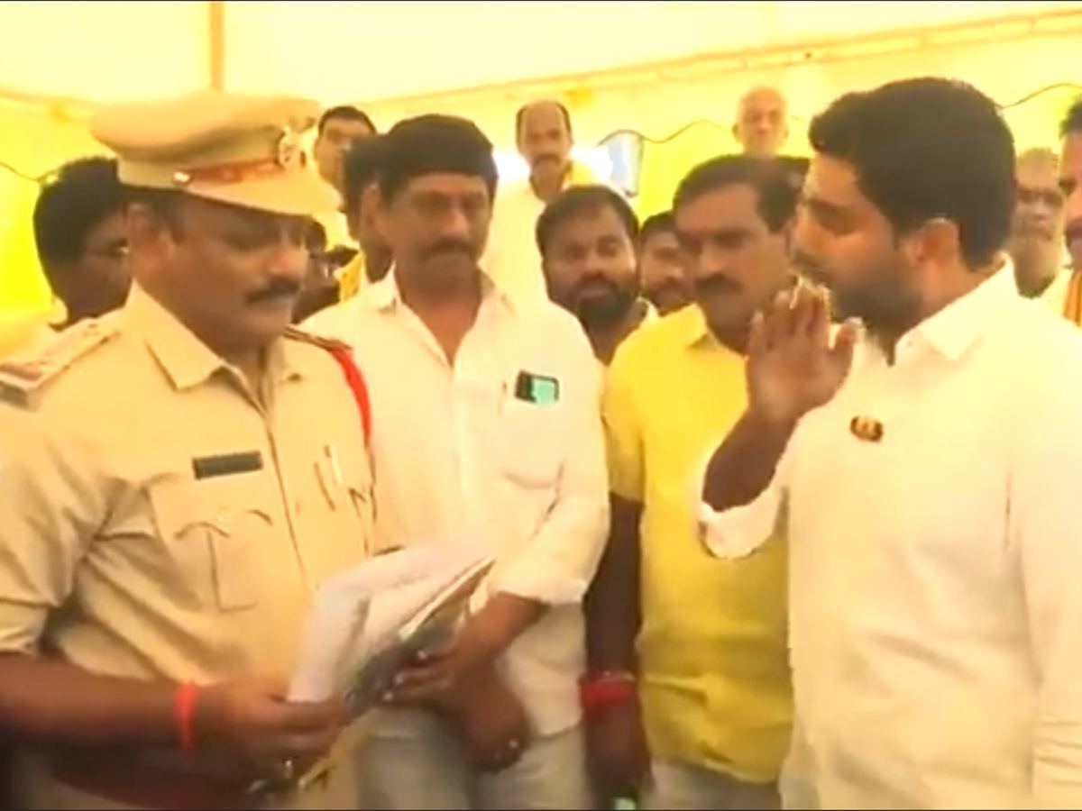 Police-Notice-To-Nara-Lokesh