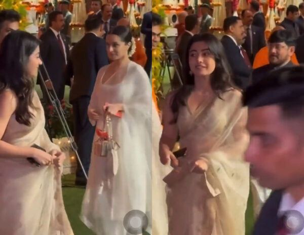 Shraddha Kapoor Ignores Rashmika Mandanna