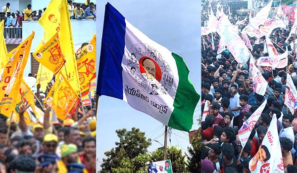 TDP YSRCP Janasena