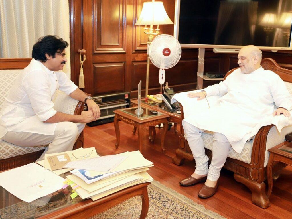 Amit Shah Calls Pawan Kalyan
