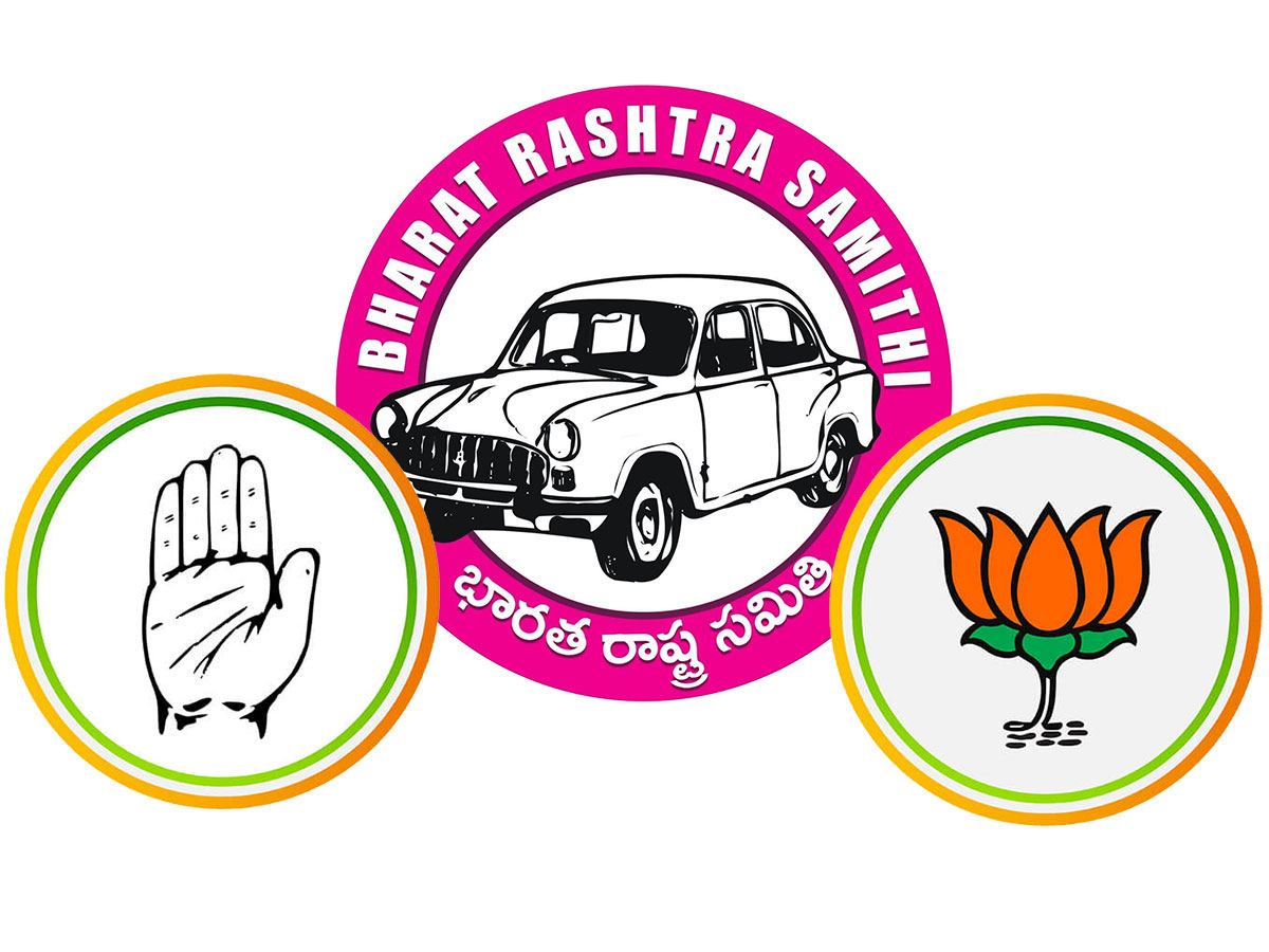 BRS Congress BJP Telangana Elections