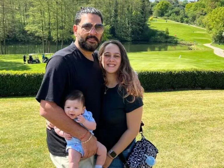 Cricketer's Wife Donates Hair In Charity