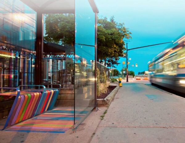 Entire Bus Stop Stolen 