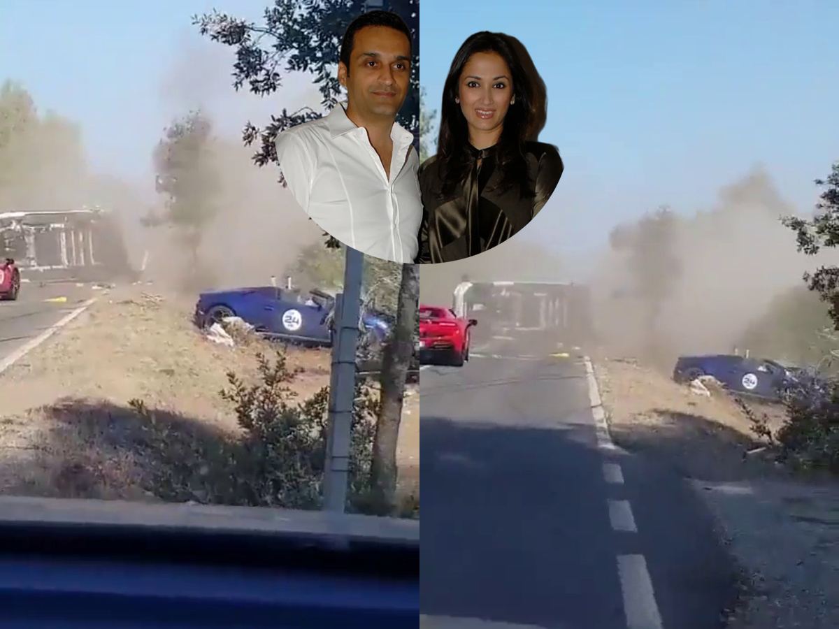 Actress Meets With Nasty Luxury Car Crash