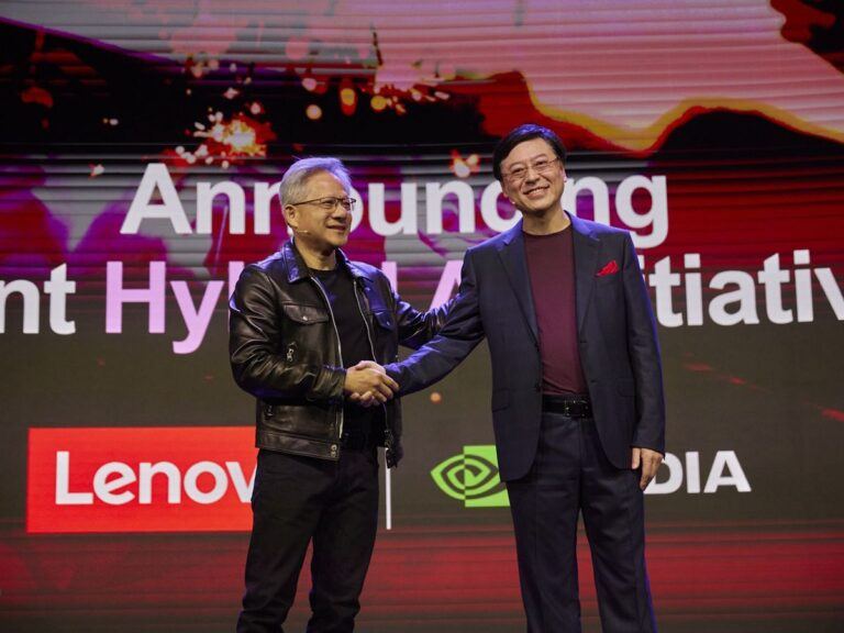 Lenovo Nvidia Partners Up