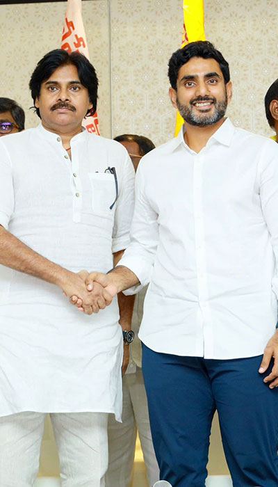 Lokesh-PK Talking to Media