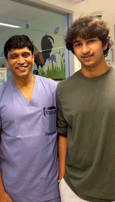 Mahesh’s Son Gautam Visits Rainbow