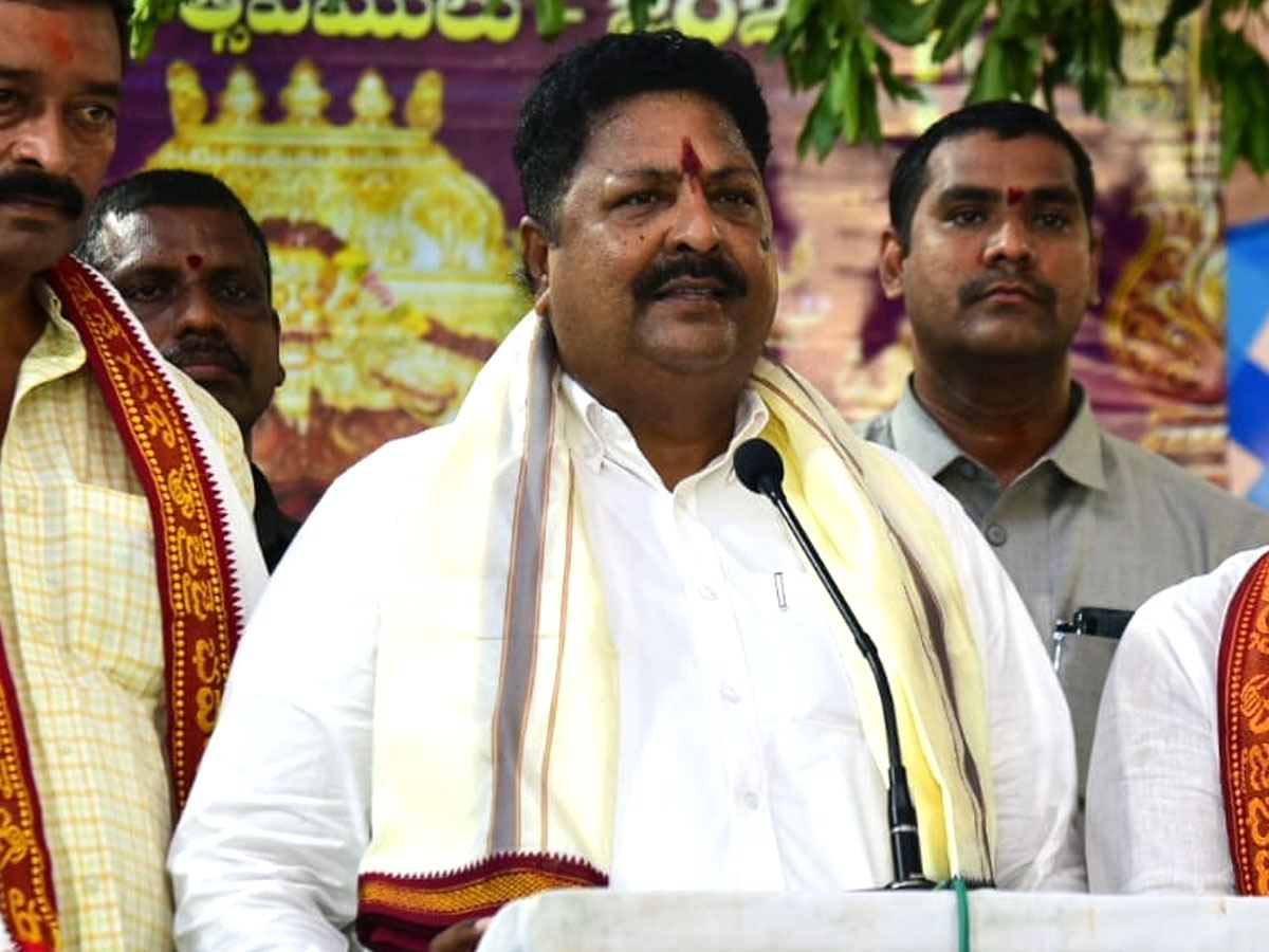 Minister Karumuri Nageswara Rao