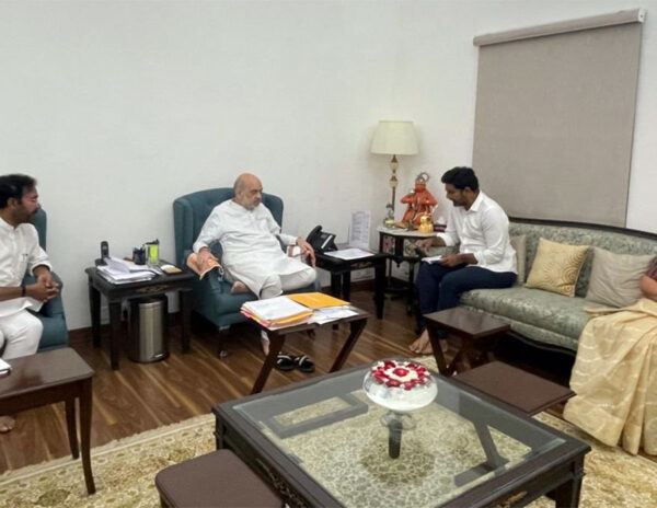 Nara Lokesh Meets Amit Shah
