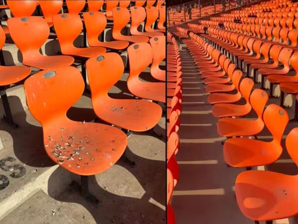Narendra Modi Stadium: Filled With Bird Droppings