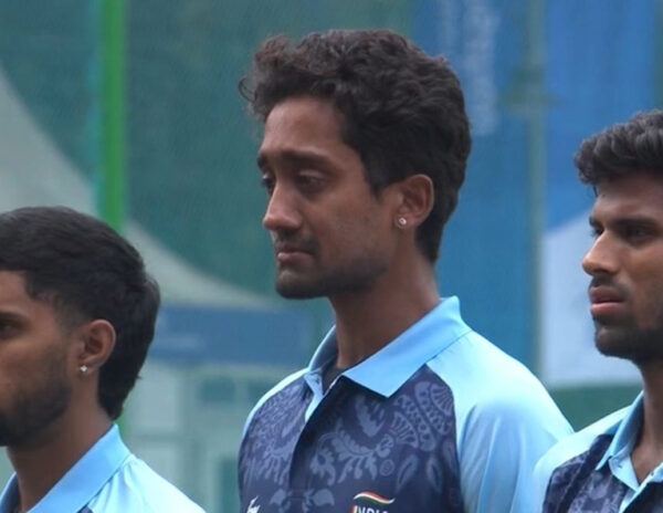 Player Moves In Tears During National Anthem
