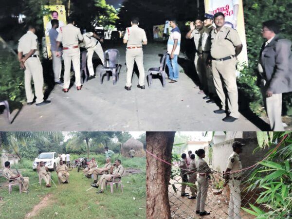 Police Force Deployed at Bandaru Satyanarayana’s House