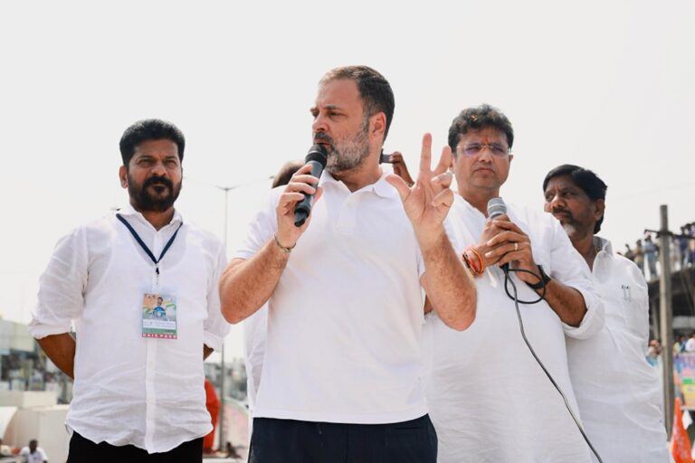 Rahul Gandhi BRS Telangana
