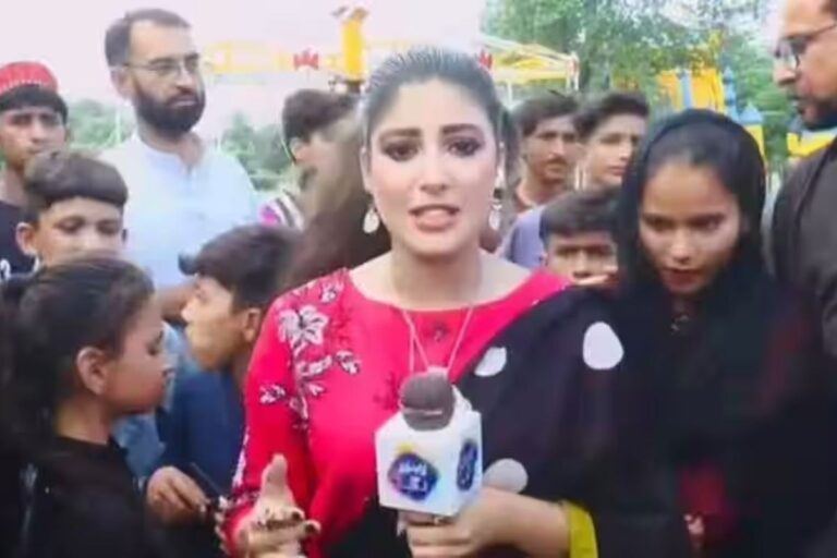 Reporter Slaps Man