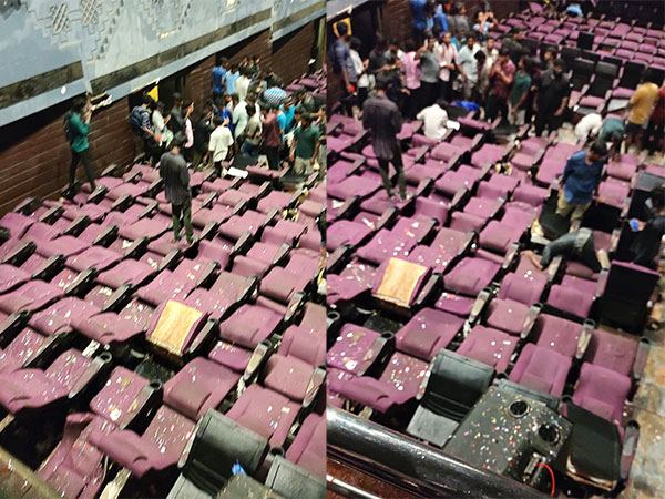 Theater Damaged Chennai