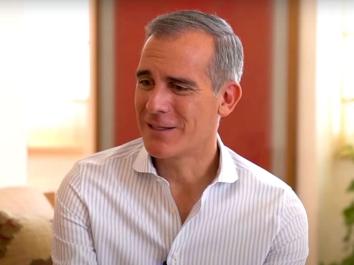 US Ambassador Eric Garcetti