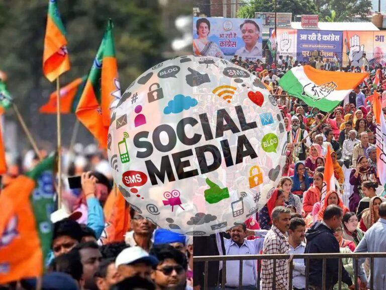 BJP-Congress-Social-media