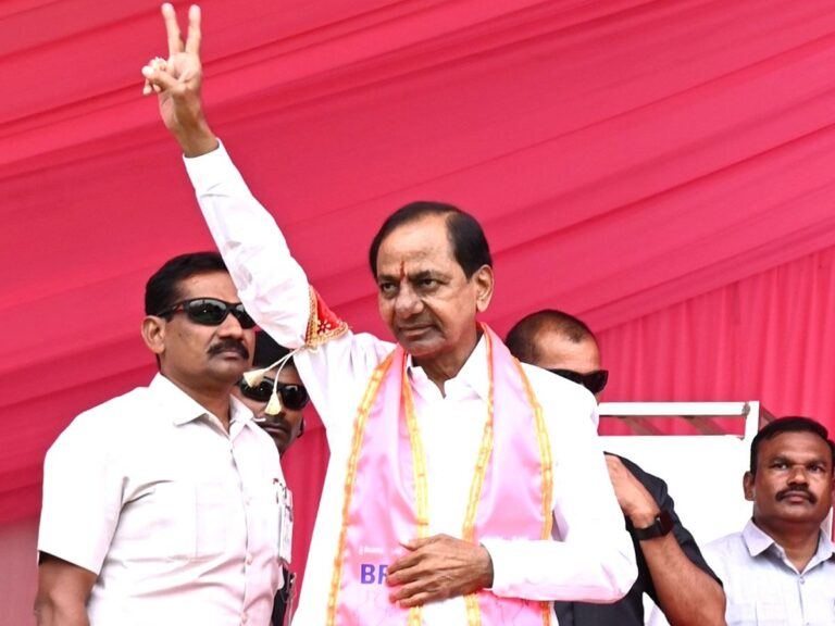 CM KCR BRS