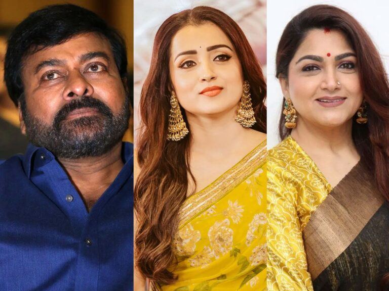 Chiranjeevi Trisha Kushboo