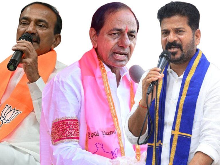 Eatala Rajendar KCR Revanth Reddy