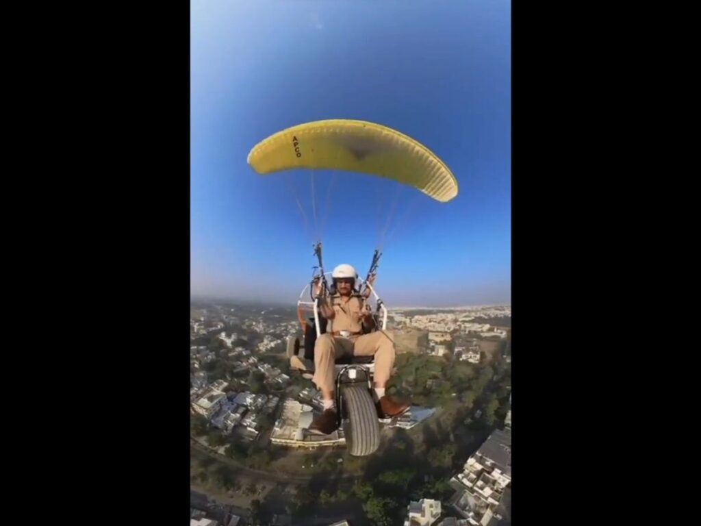 Indian Police Patrolling