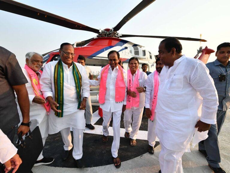 KCR-Helicopter-Election-Campaign