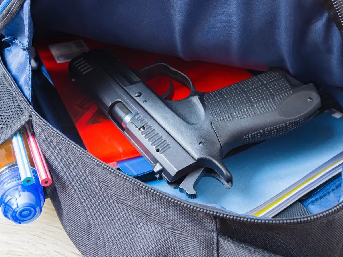 Kids Caught Firing Gun