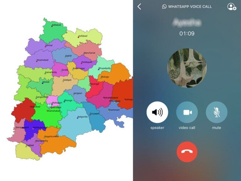 Telangana Election WhatsApp calls
