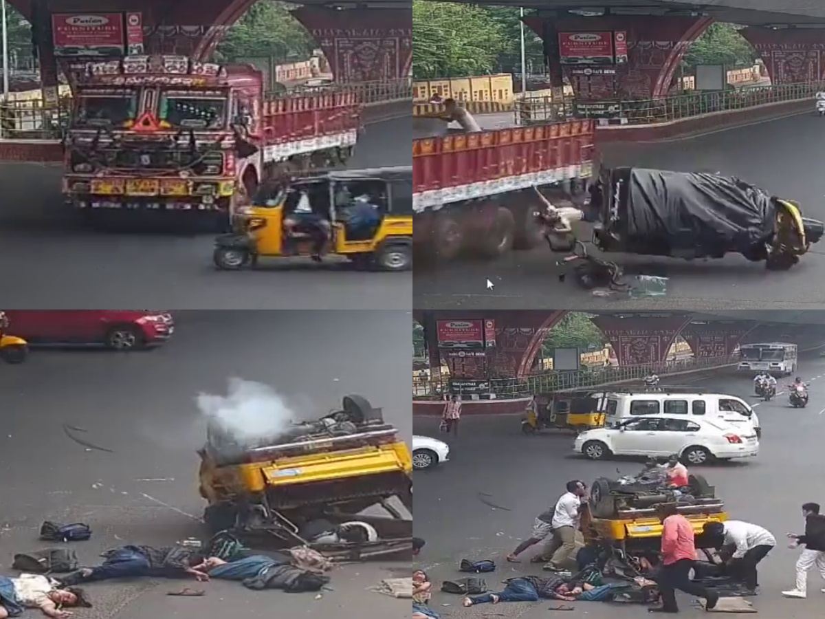 Vizag School Children Auto Accident