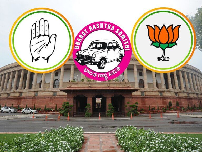 BRS-Congress-BJP-Telangana-Lok-Sabha-Elections-2024