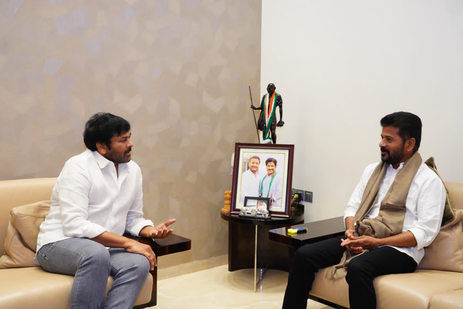 Chiranjeevi CM Revanth Reddy CMO