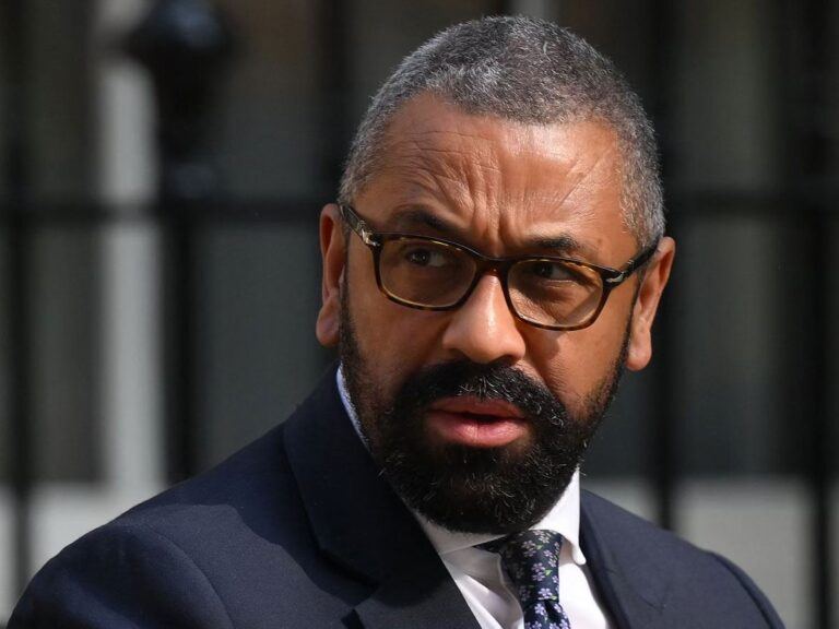 Home Secretary James Cleverly