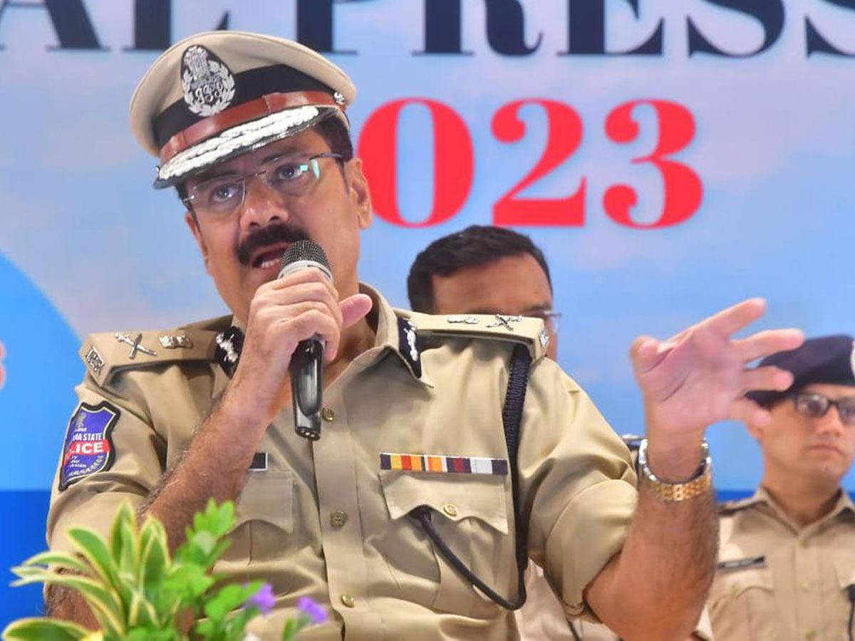 Hyderabad Police Commissioner K Sreenivasa Reddy