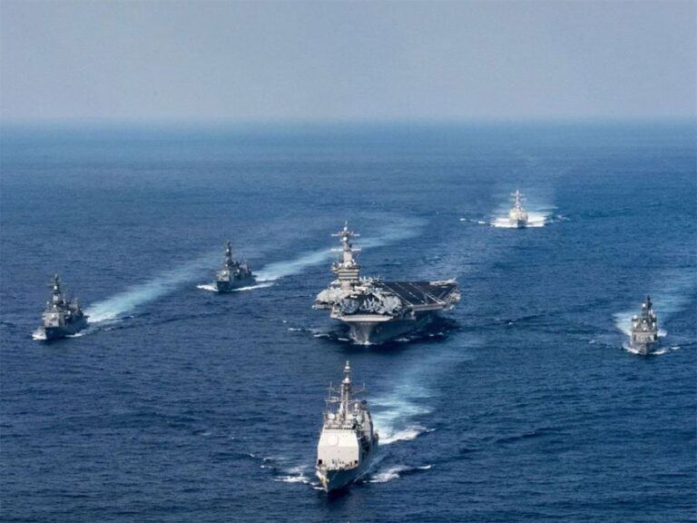 India Sends Warships