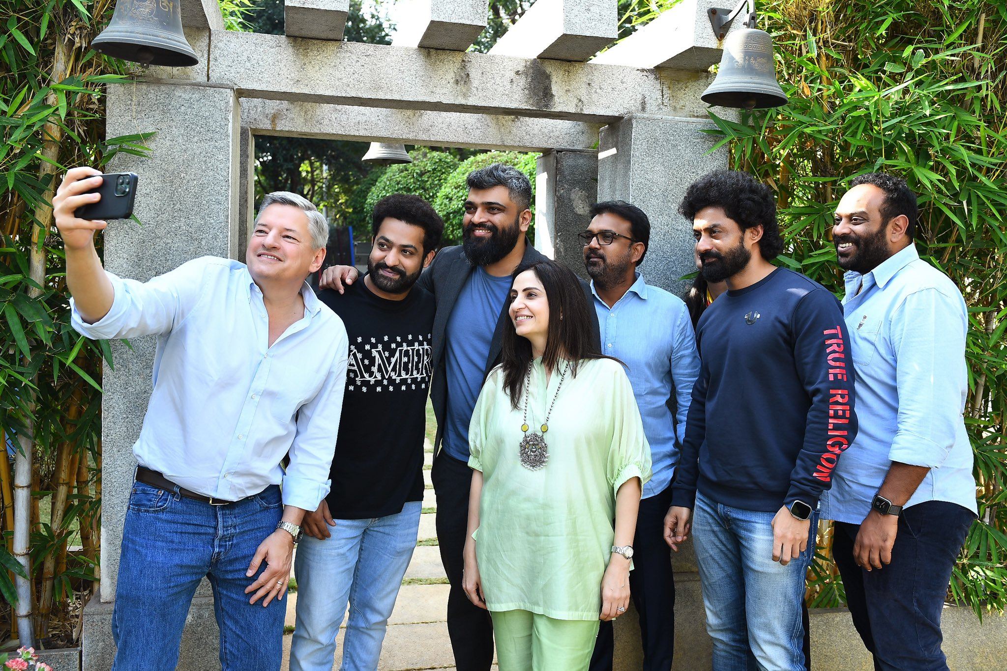 Jr NTR Netflix CEO Ted Sarandos