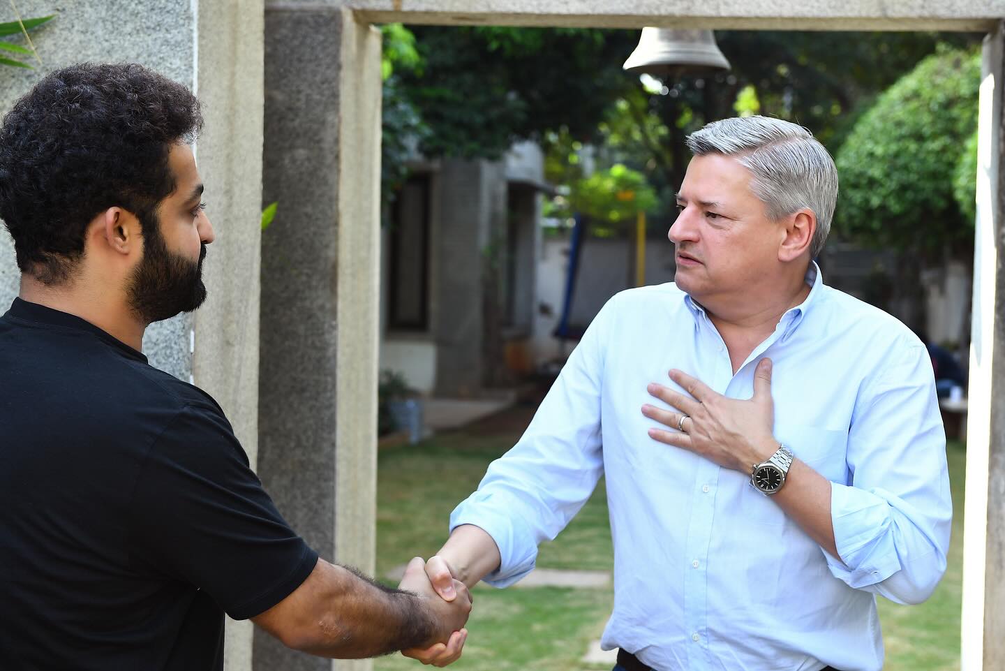 Jr NTR Netflix CEO Ted Sarandos